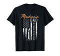 Mechanic Dad Like Normal Dad Only Cooler T-Shirt - Minimalist Print Unisex - T-Shirt, Sweatshirt, Hoodie
