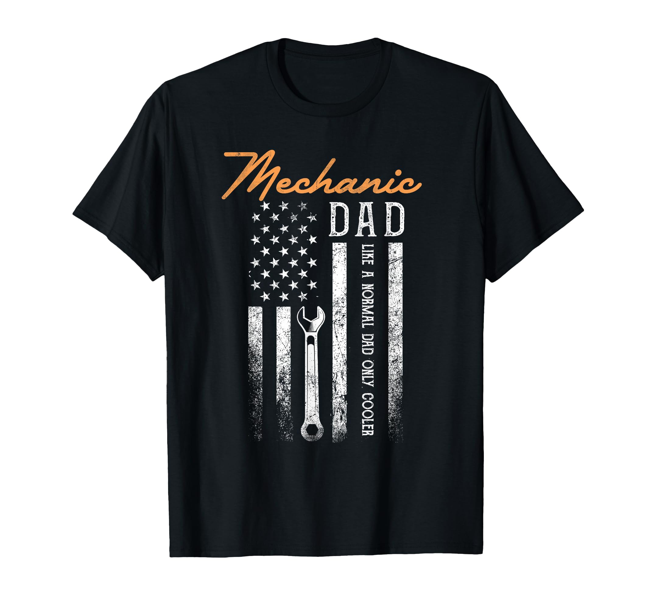 Mechanic Dad Like Normal Dad Only Cooler T-Shirt - Minimalist Print Unisex - T-Shirt, Sweatshirt, Hoodie