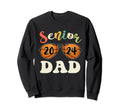 Senior Dad 2024 Class 2024 Senior Sweatshirt - Minimalist Print for Adults - T-Shirt, Sweatshirt, Hoodie
