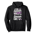 Soccer Aunt Loves Her Soccer Soccer Hoodie - Minimalist Print Men Women - T-Shirt, Sweatshirt, Hoodie