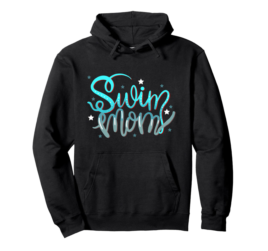 1 Swim Mom Swimmers Mothers Gift Hoodie - Custom Art Print for Adults - T-Shirt, Sweatshirt, Hoodie