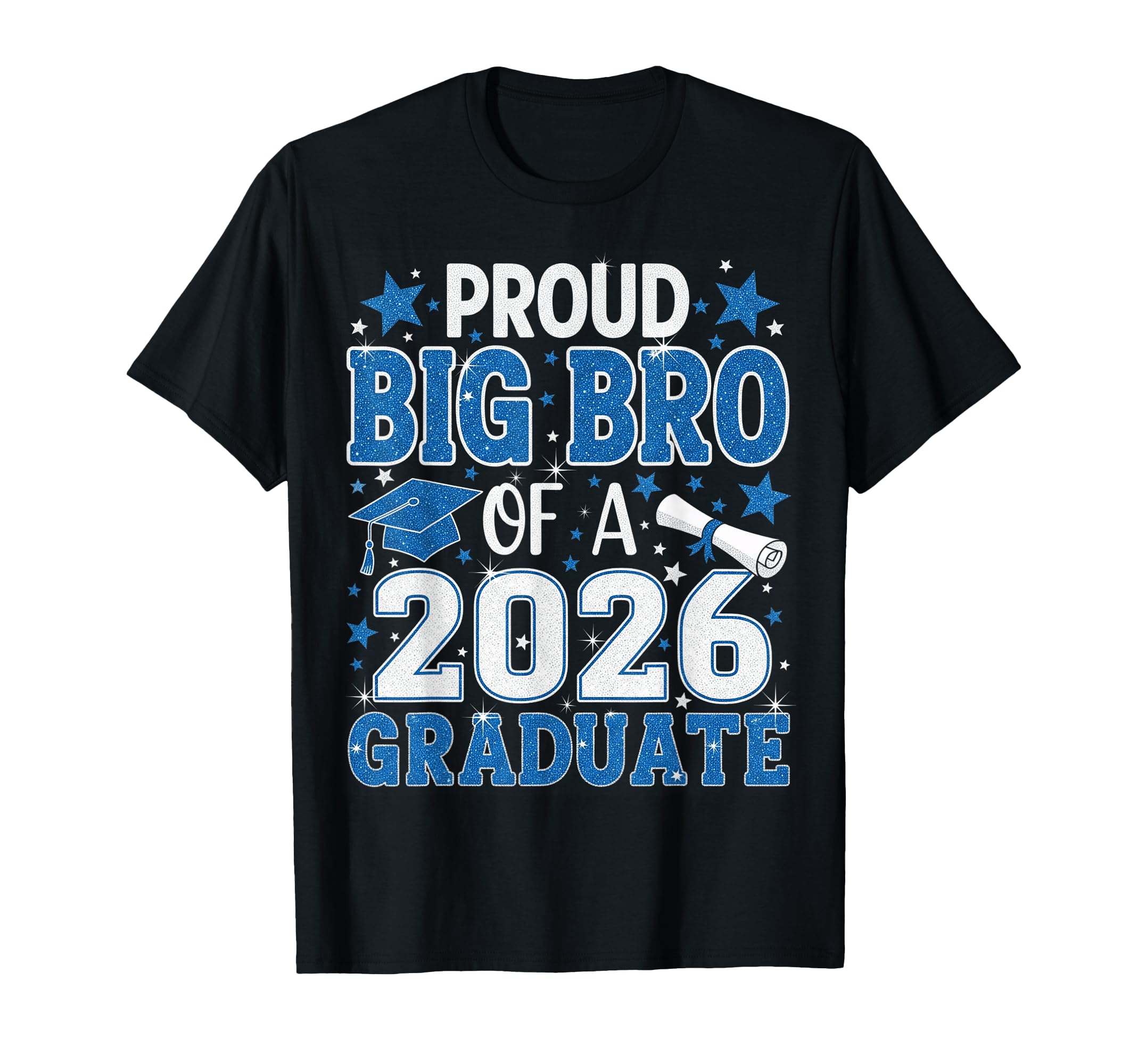 Proud Big Bro 2026 Graduate Senior T-Shirt - Minimalist Print Unisex - T-Shirt, Sweatshirt, Hoodie