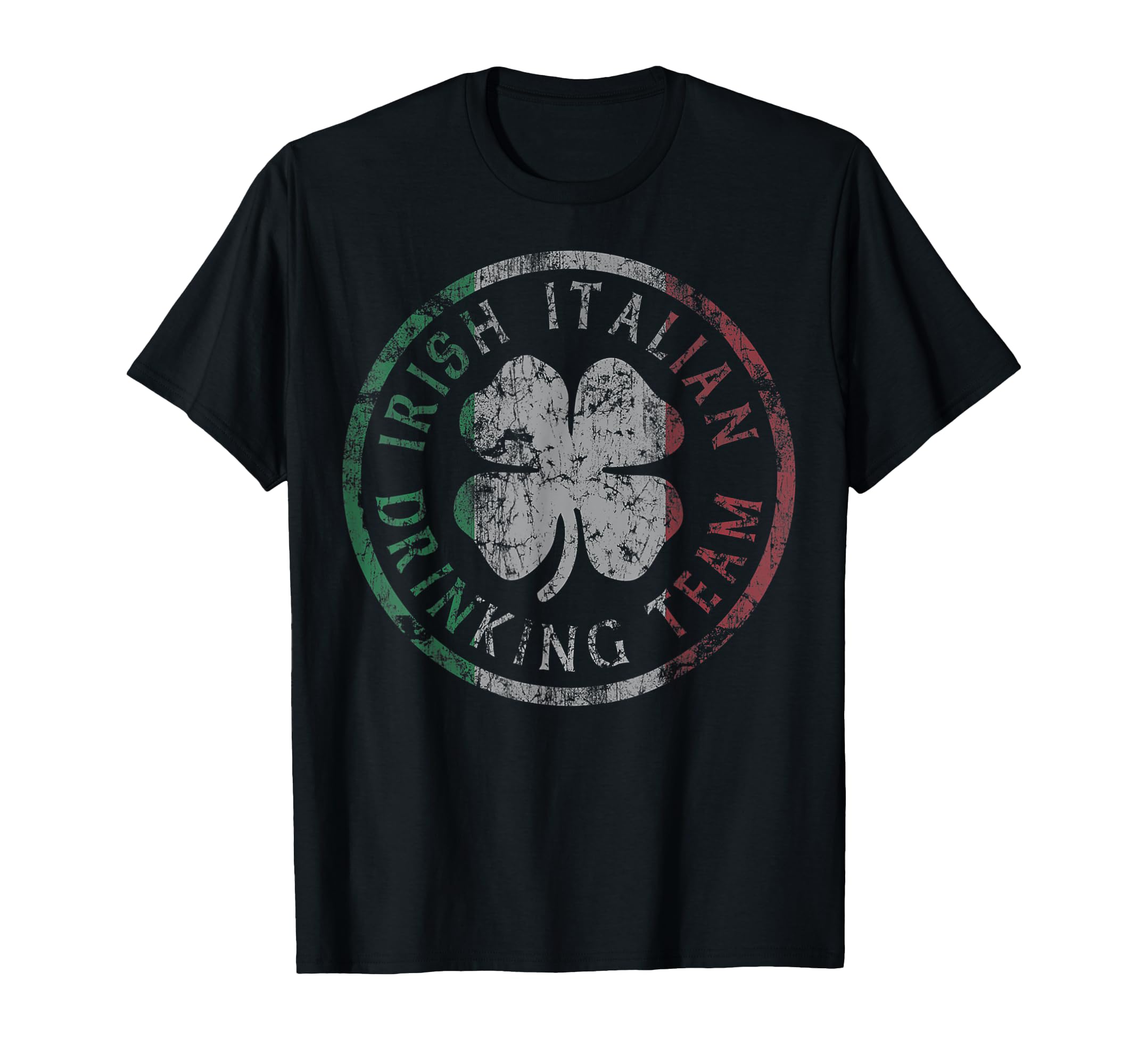 Irish Italian Drinking Team St Patricks T-Shirt - Minimalist Print Unisex - T-Shirt, Sweatshirt, Hoodie