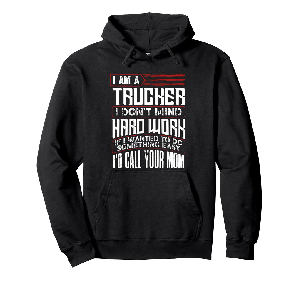 Trucker Diesel Big Rig Semi Trailer Hoodie - Streetwear Style Men Women - T-Shirt, Sweatshirt, Hoodie
