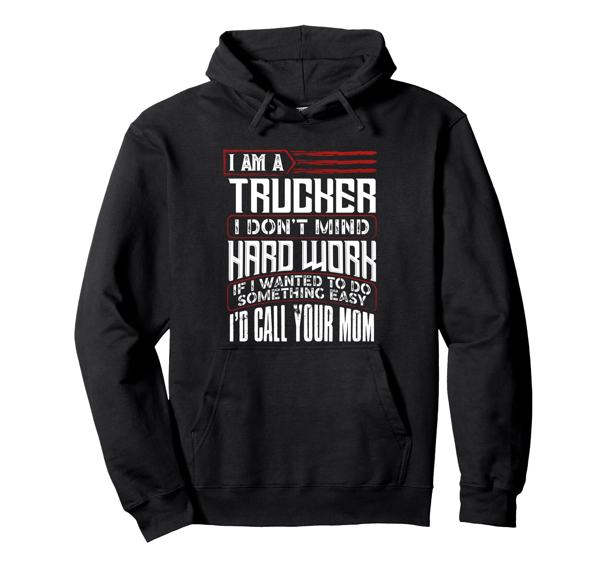 Trucker Diesel Big Rig Semi Trailer Hoodie - Streetwear Style Men Women - T-Shirt, Sweatshirt, Hoodie