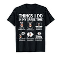 Things I Do My Spare Time Pet Chinchilla T-Shirt - Minimalist Print Unisex - T-Shirt, Sweatshirt, Hoodie