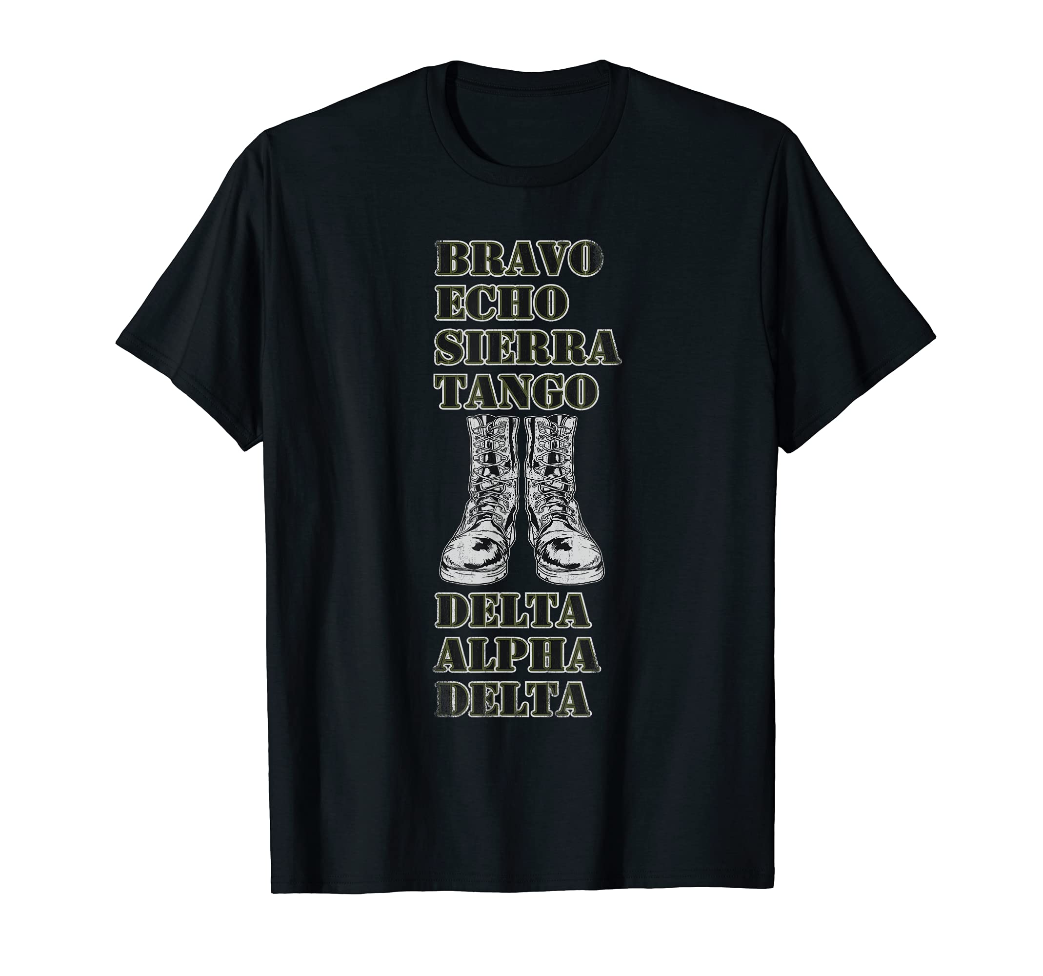 Mens Military Dad Phonetic Alphabet Best T-Shirt - Trendy Graphic Unisex - T-Shirt, Sweatshirt, Hoodie