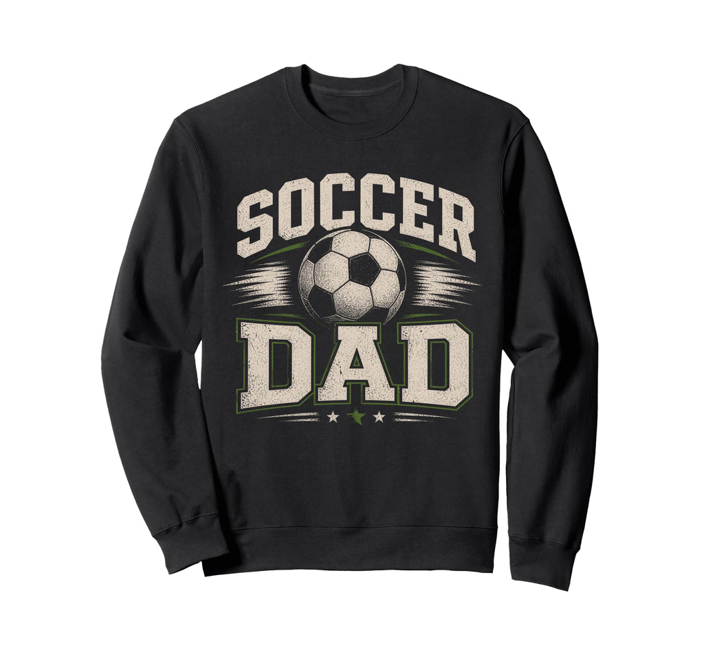 Soccer Dad Sports Dad Sweatshirt - Minimalist Print Unisex - T-Shirt, Sweatshirt, Hoodie