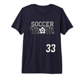 Ladies Soccer Mom Mothers Day 33 T-Shirt - Aesthetic Graphic for Adults - T-Shirt, Sweatshirt, Hoodie