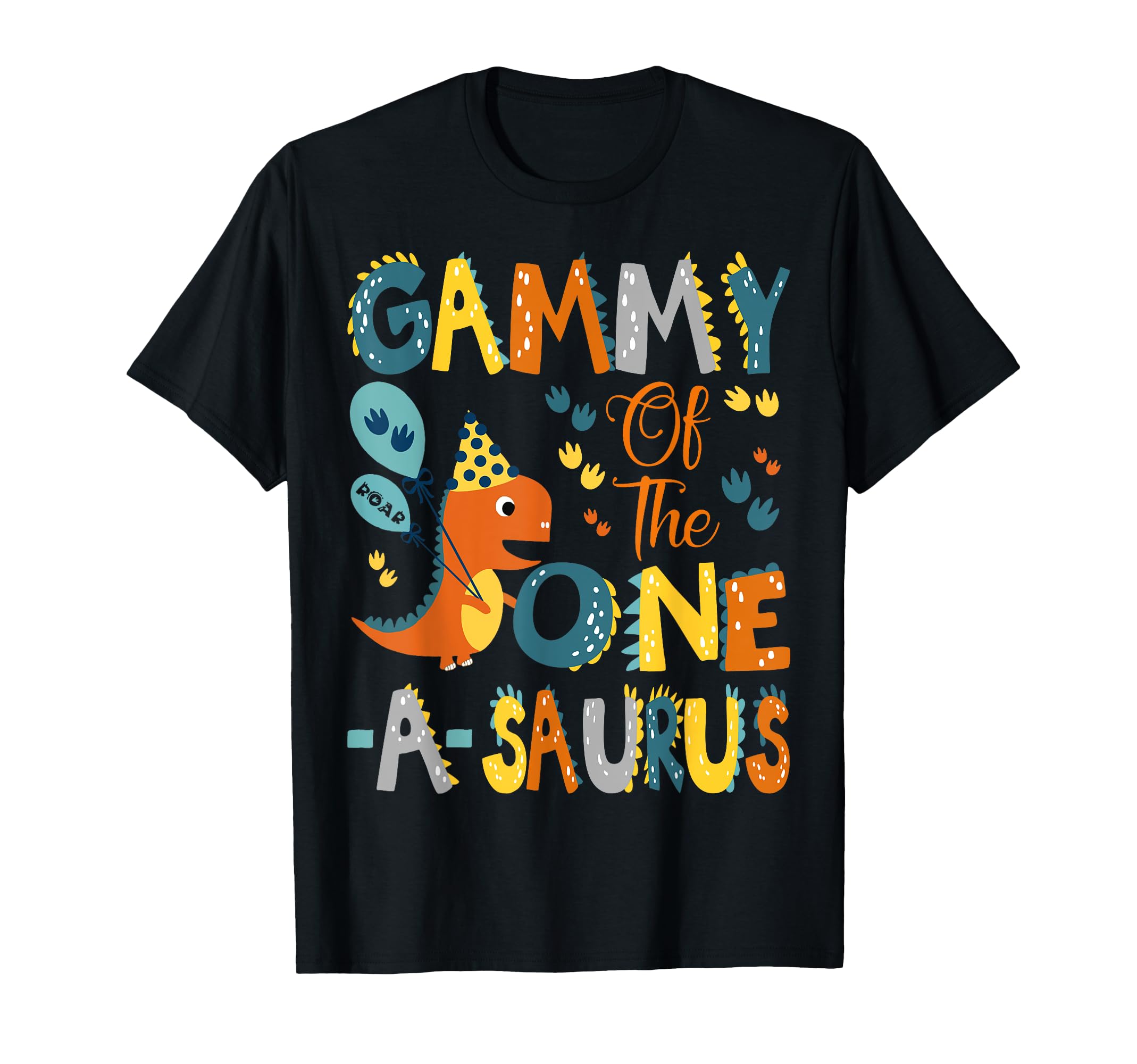 Gammy One Saurus 1St Birthday Dinosaur T-Shirt - Unique Graphic Unisex - T-Shirt, Sweatshirt, Hoodie