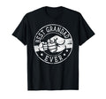 Best Grandad Ever Fist Bump Circle T-Shirt - Minimalist Print Men Women - T-Shirt, Sweatshirt, Hoodie