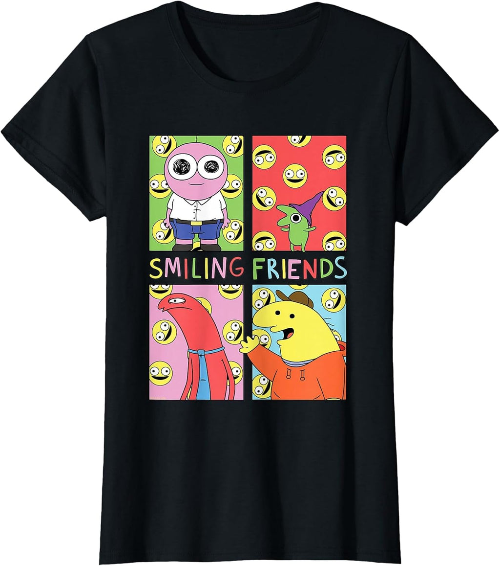 Pop Art Character Grid Funny Cartoon - Adult & Kids T-Shirts, Sweatshirts & Hoodies apparel design preview 1