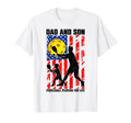 Dad Son Pickleball Players Life T-Shirt - Casual Everyday Wear Unisex - T-Shirt, Sweatshirt, Hoodie