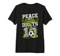 Peace Out Single Digits Im 10 Years T-Shirt - Casual Everyday Wear Unisex - T-Shirt, Sweatshirt, Hoodie