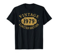 47Th Birthday 47 Year Old Funny 1979 47 T-Shirt - Aesthetic Graphic Unisex - T-Shirt, Sweatshirt, Hoodie