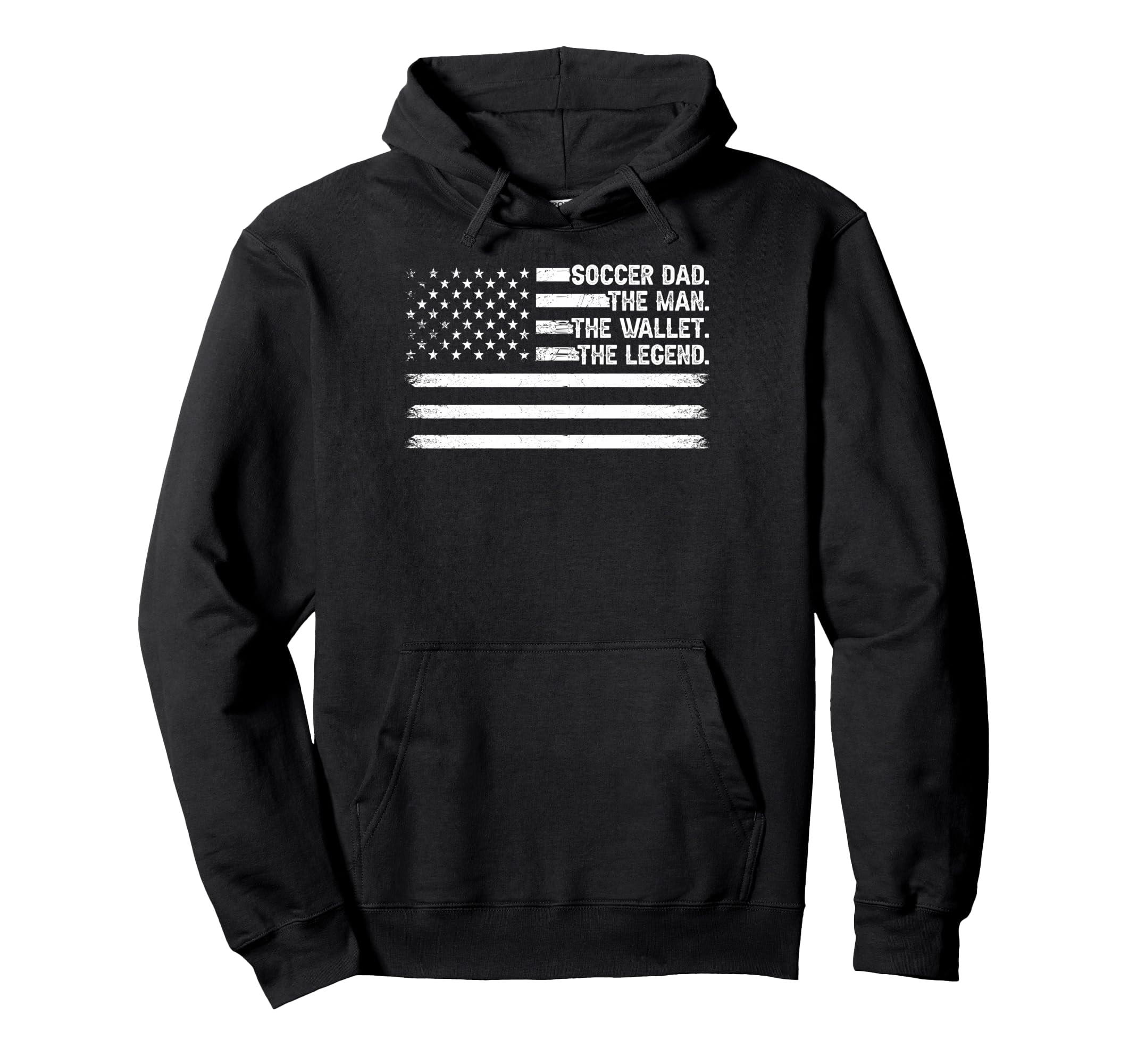 Soccer Dad Wallet Legend Fathers Day Hoodie - Streetwear Style Men Women - T-Shirt, Sweatshirt, Hoodie