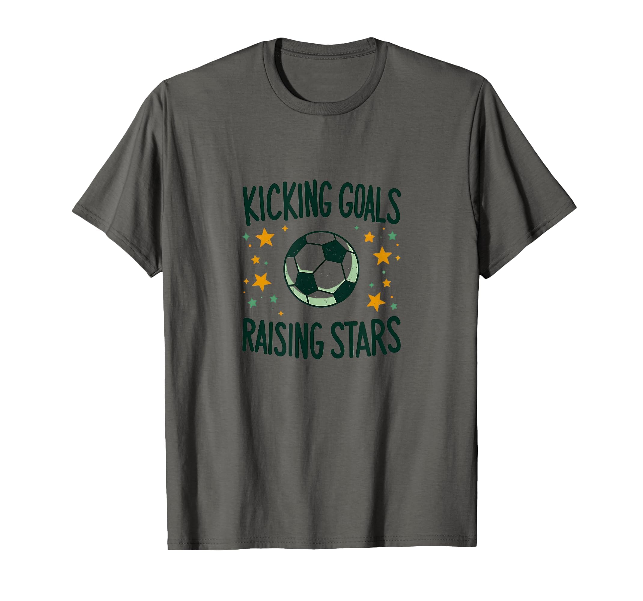 Soccer Mom Kicking Goals Raising Stars T-Shirt - Minimalist Print Unisex - T-Shirt, Sweatshirt, Hoodie