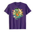 Funny Frankenstein Soccer Halloween T-Shirt - Minimalist Print Unisex - T-Shirt, Sweatshirt, Hoodie