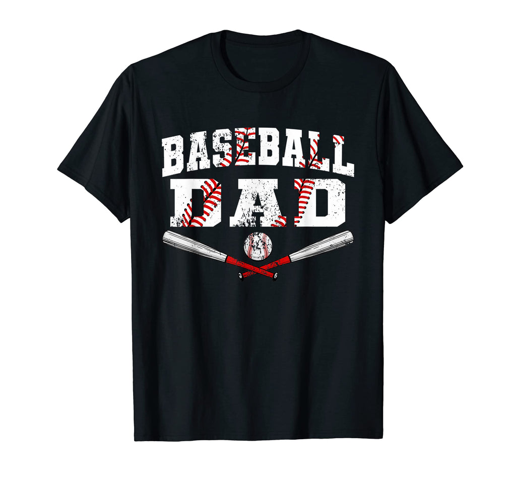 Mens Baseball X0008 Dad Baseball T-Shirt - Casual Everyday Wear Men Women - T-Shirt, Sweatshirt, Hoodie