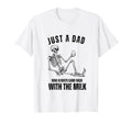 Just Step Dad Who Always Came Back Milk T-Shirt - Unique Graphic Unisex - T-Shirt, Sweatshirt, Hoodie