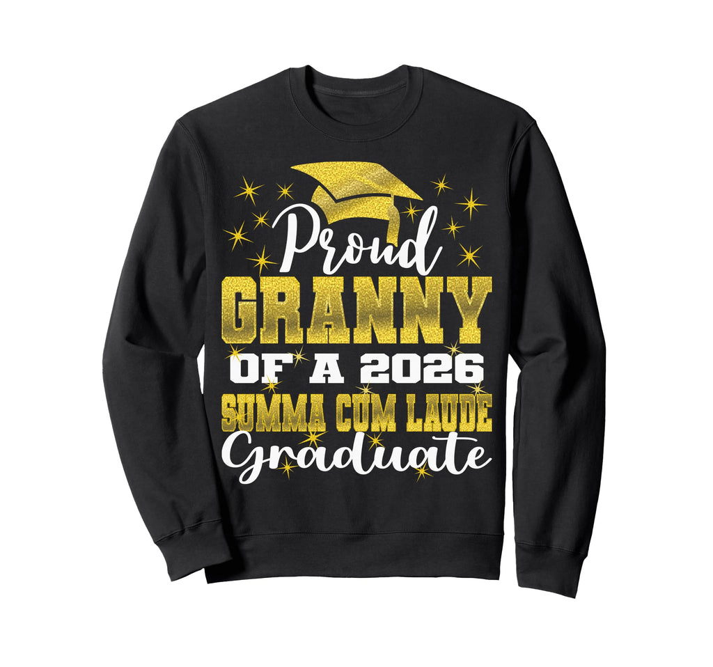 Proud Granny 2026 Summa Cum Sweatshirt - Casual Everyday Wear for Adults - T-Shirt, Sweatshirt, Hoodie