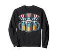 4Th July American Flag Mugs Hats Sweatshirt - Streetwear Style Unisex - T-Shirt, Sweatshirt, Hoodie