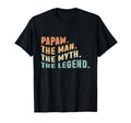 Papaw Myth Legend Dad Grandpa T-Shirt - Trendy Graphic Men Women - T-Shirt, Sweatshirt, Hoodie