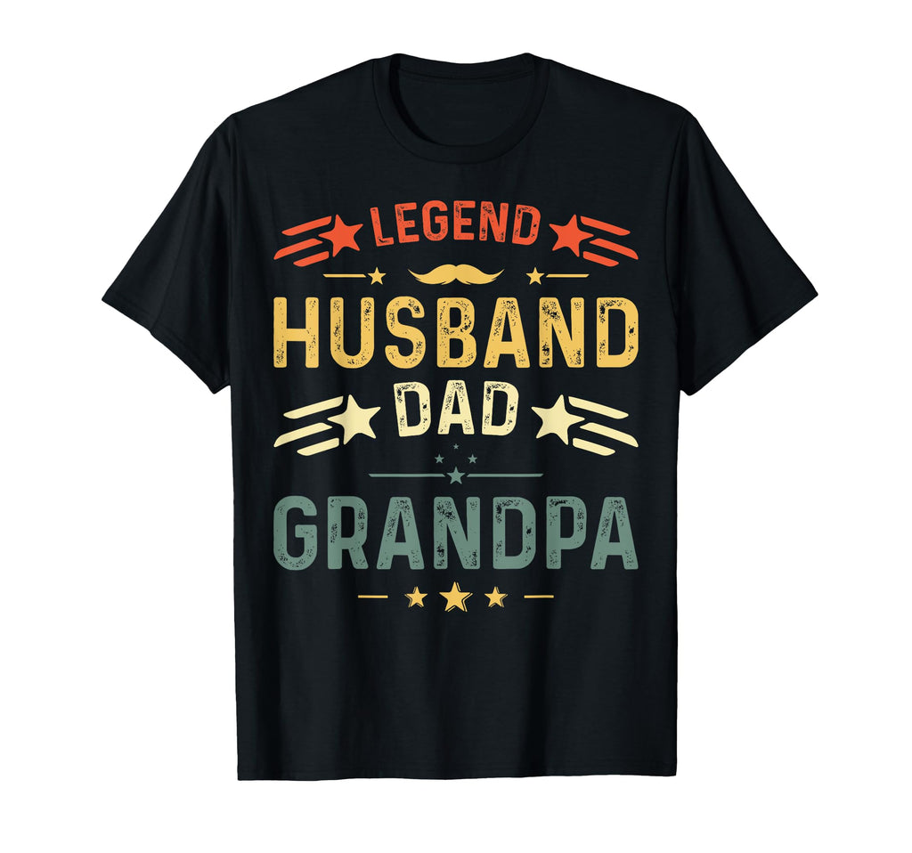 Fathers Day Dad Legend Husband Dad T-Shirt - Aesthetic Graphic for Adults - T-Shirt, Sweatshirt, Hoodie