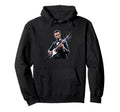 President Abraham Lincoln Playing Hoodie - Aesthetic Graphic Men Women - T-Shirt, Sweatshirt, Hoodie