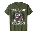 Sarcastic Fueled Crayons Grunt Dad T-Shirt - Custom Art Print for Adults - T-Shirt, Sweatshirt, Hoodie