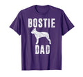 Boston Terrier Dad Gift Dog Daddy T-Shirt - Aesthetic Graphic for Adults - T-Shirt, Sweatshirt, Hoodie