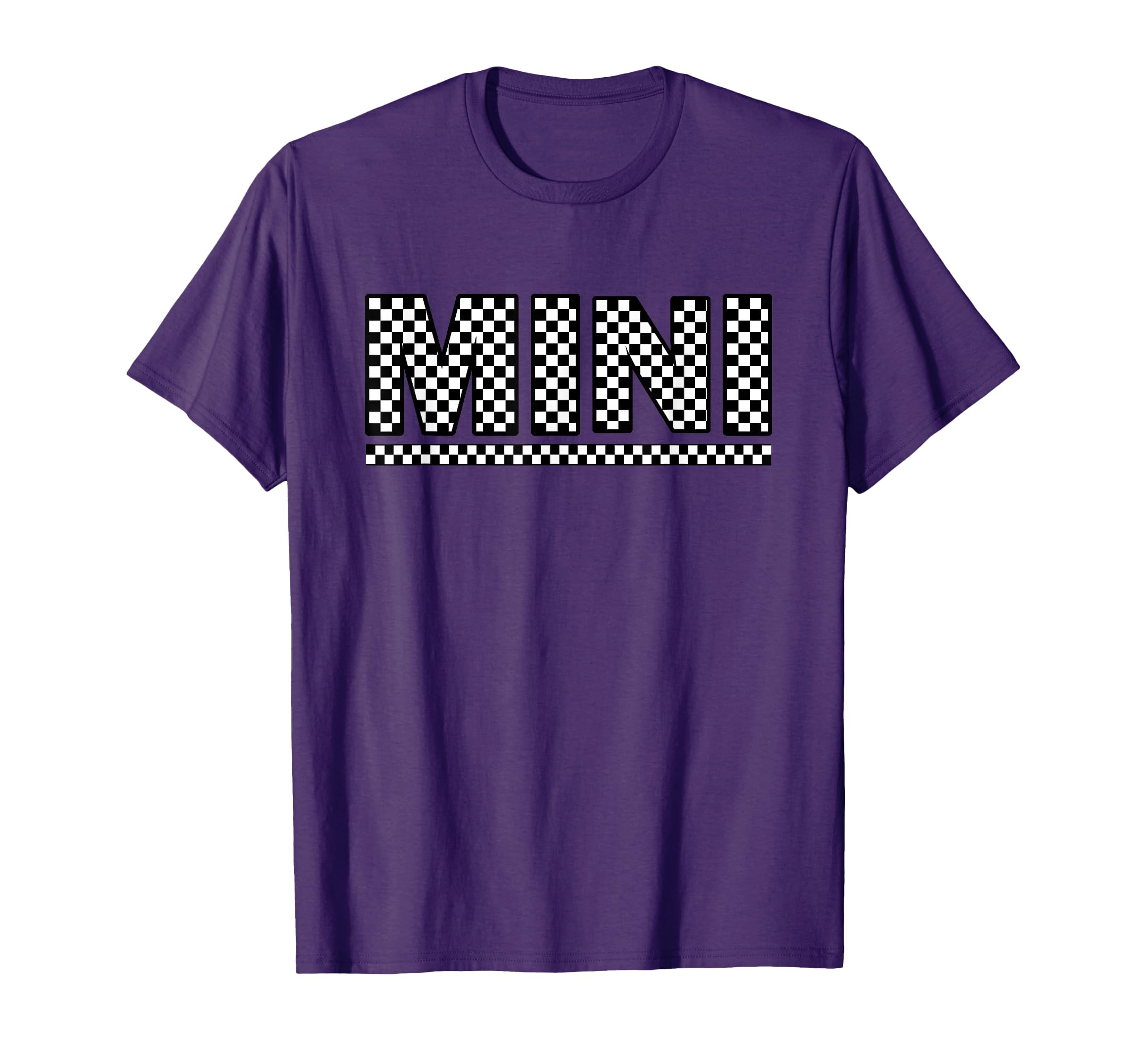 Checkered Mini T-Shirt - Trendy Graphic Unisex - T-Shirt, Sweatshirt, Hoodie