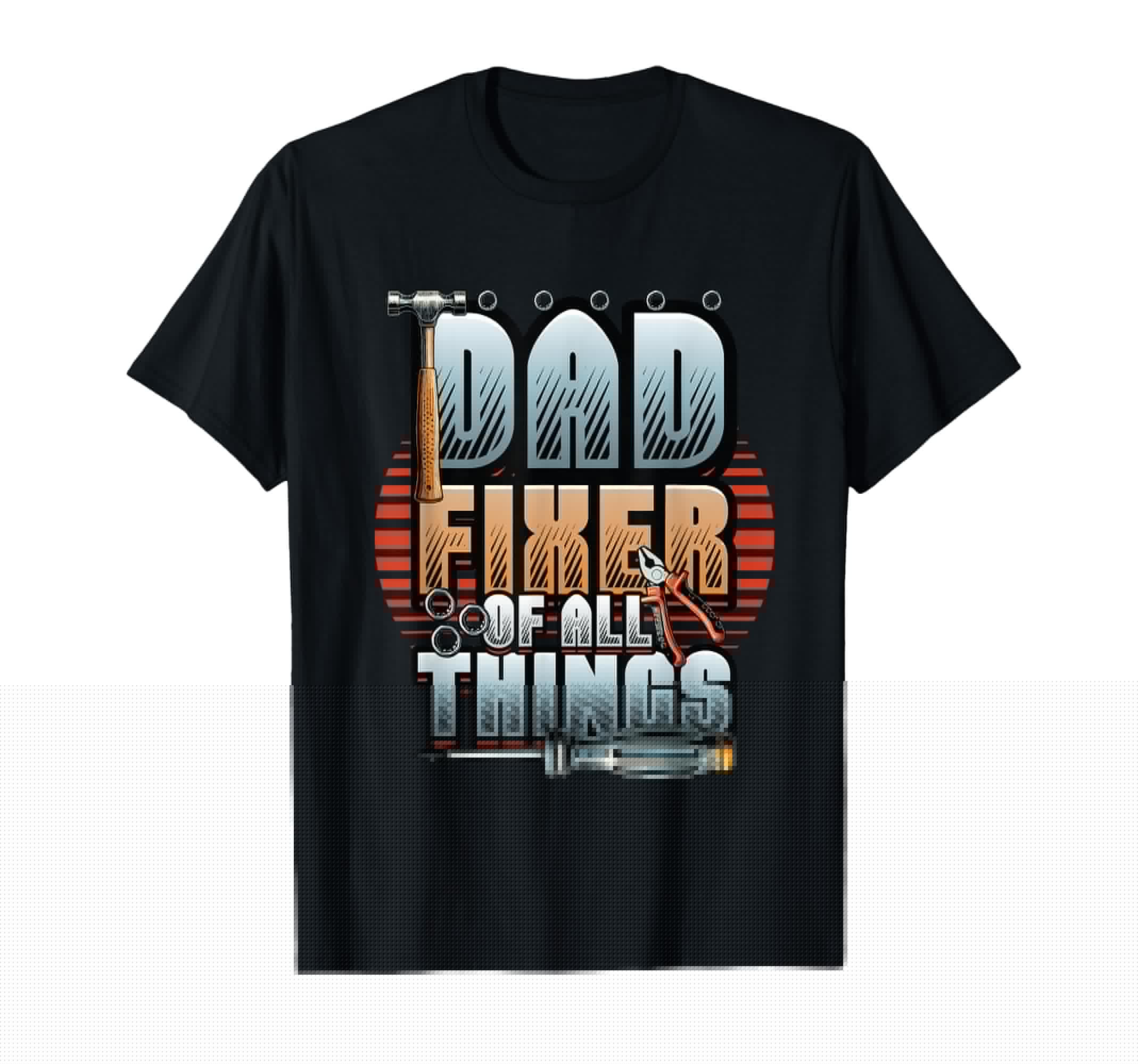 Fixer All Things Handyman Repair Tools T-Shirt - Streetwear Style Unisex - T-Shirt, Sweatshirt, Hoodie