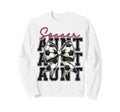 Soccer Aunt Funny Coquette Bow Sweatshirt - Custom Art Print Men Women - T-Shirt, Sweatshirt, Hoodie