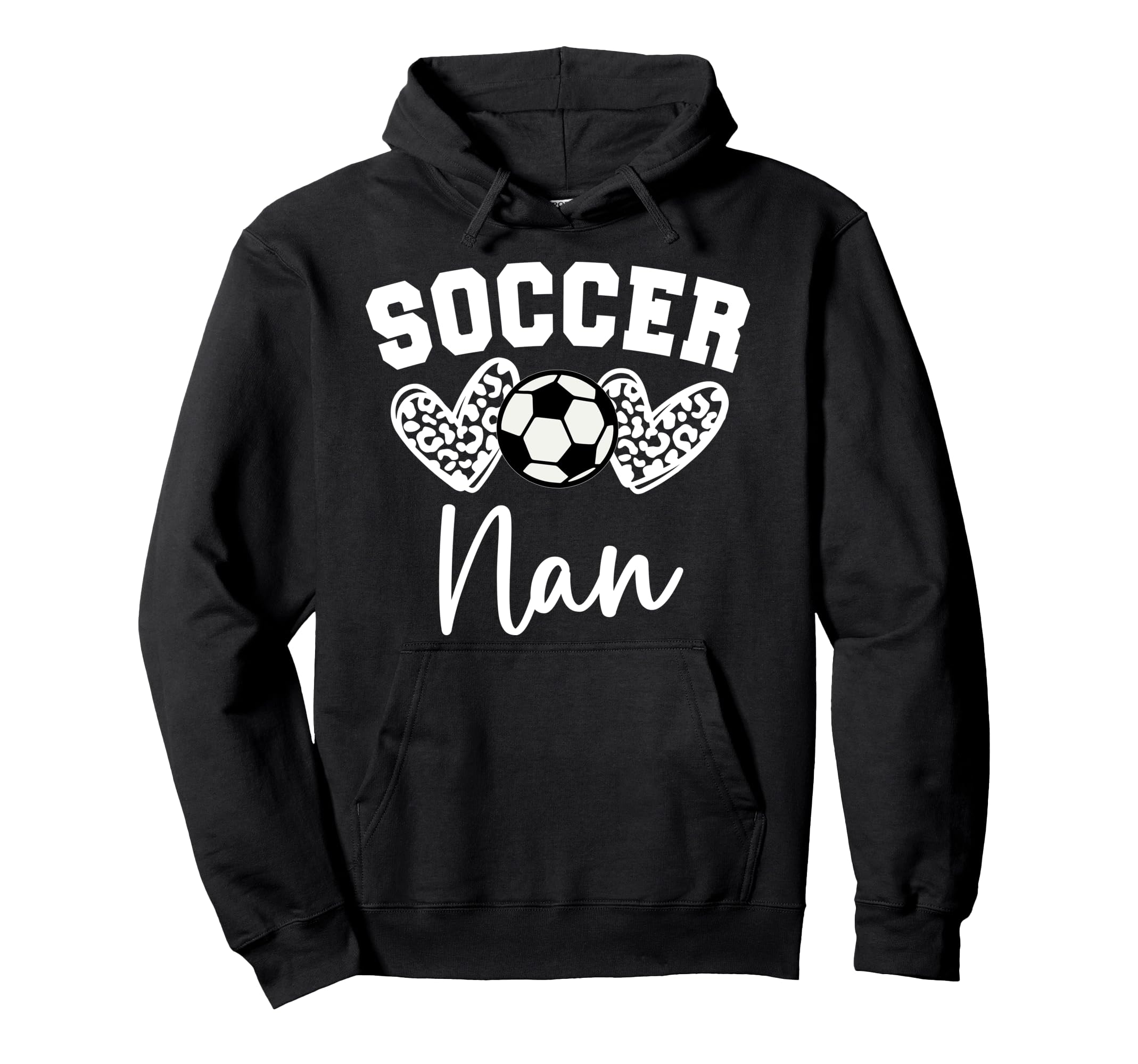 Soccer Nan Matching Family Soccer Hoodie - Custom Art Print Unisex - T-Shirt, Sweatshirt, Hoodie