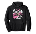 Soccer Mom Life Leopard Mama Hoodie - Streetwear Style for Adults - T-Shirt, Sweatshirt, Hoodie
