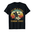 This Is Always Thinking Strait T-Shirt - Aesthetic Graphic for Adults - T-Shirt, Sweatshirt, Hoodie
