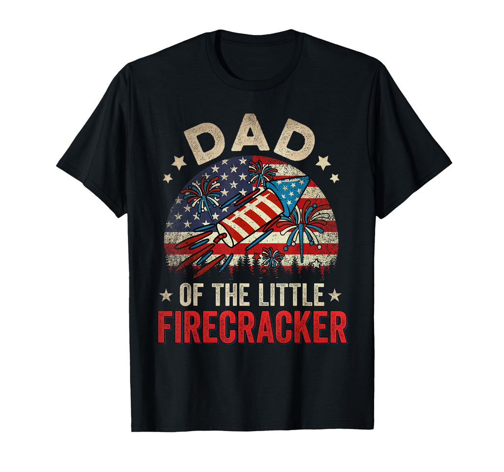 4Th July Birthday Dad Daddy Little T-Shirt - Novelty Apparel Men Women - T-Shirt, Sweatshirt, Hoodie