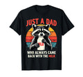 Just Dad Who Always Came Back Milk Meme T-Shirt - Trendy Graphic Unisex - T-Shirt, Sweatshirt, Hoodie