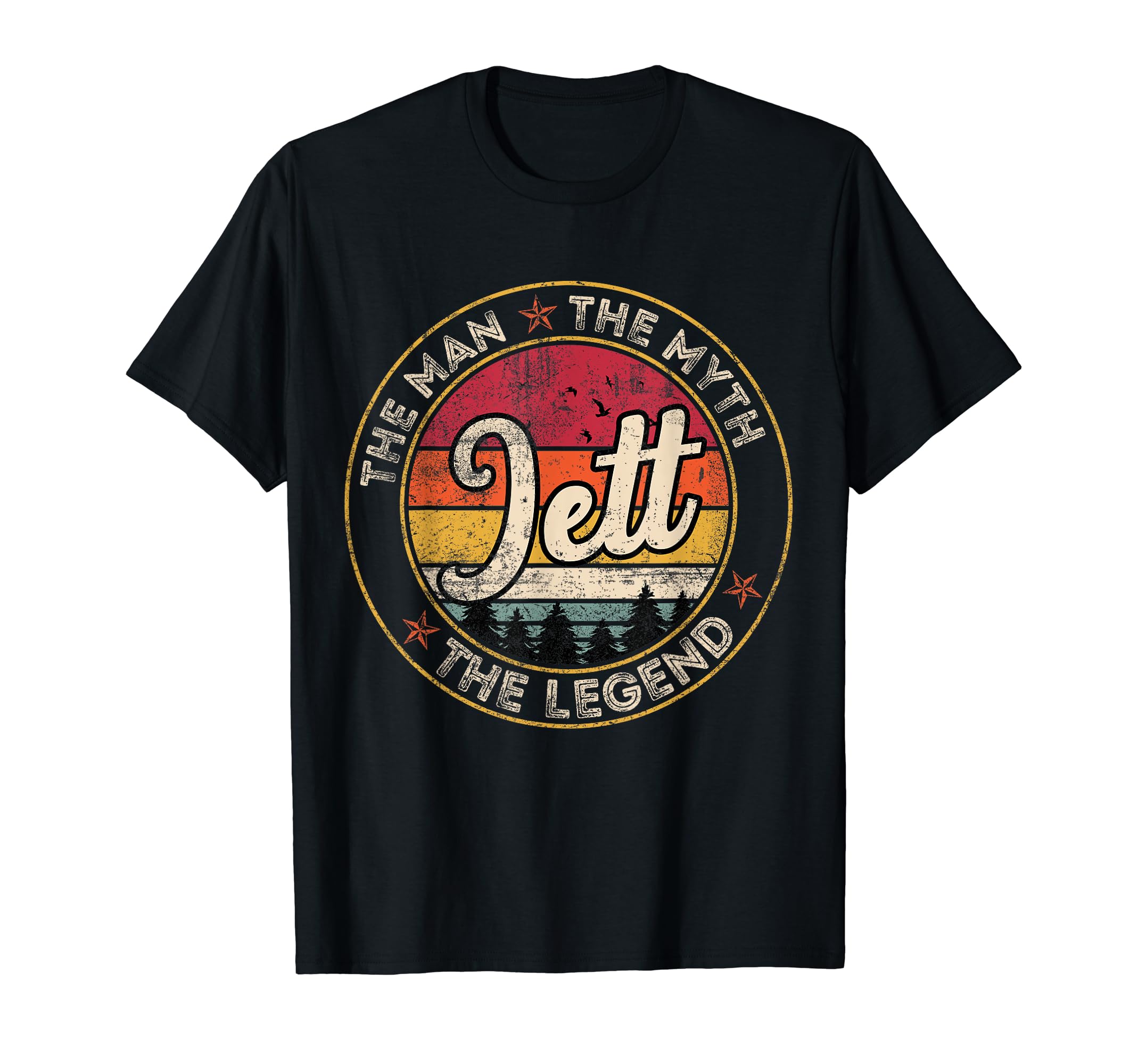 Jett Myth Legend Personalized Name T-Shirt - Trendy Graphic for Adults - T-Shirt, Sweatshirt, Hoodie