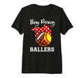 Busy Raising Ballers Funny Softball T-Shirt - Trendy Graphic for Adults - T-Shirt, Sweatshirt, Hoodie