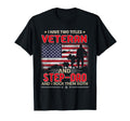 I Have Two Titles Veteran And Grumpy T-Shirt - Unique Graphic for Adults - T-Shirt, Sweatshirt, Hoodie
