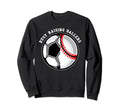 Busy Raising Ballers Ball Dad Sweatshirt - Minimalist Print for Adults - T-Shirt, Sweatshirt, Hoodie