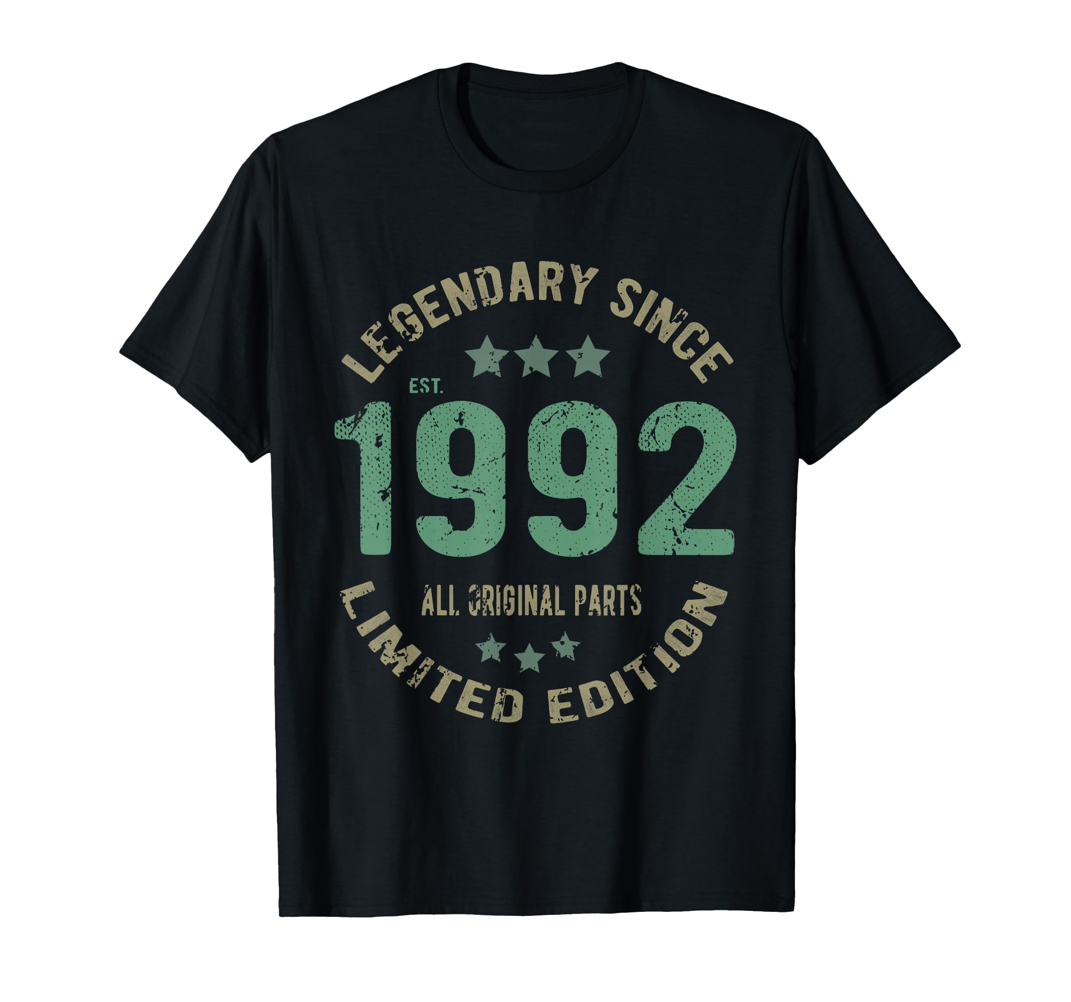 34 Year Old Bday Legend Since 1992 T-Shirt - Minimalist Print for Adults - T-Shirt, Sweatshirt, Hoodie