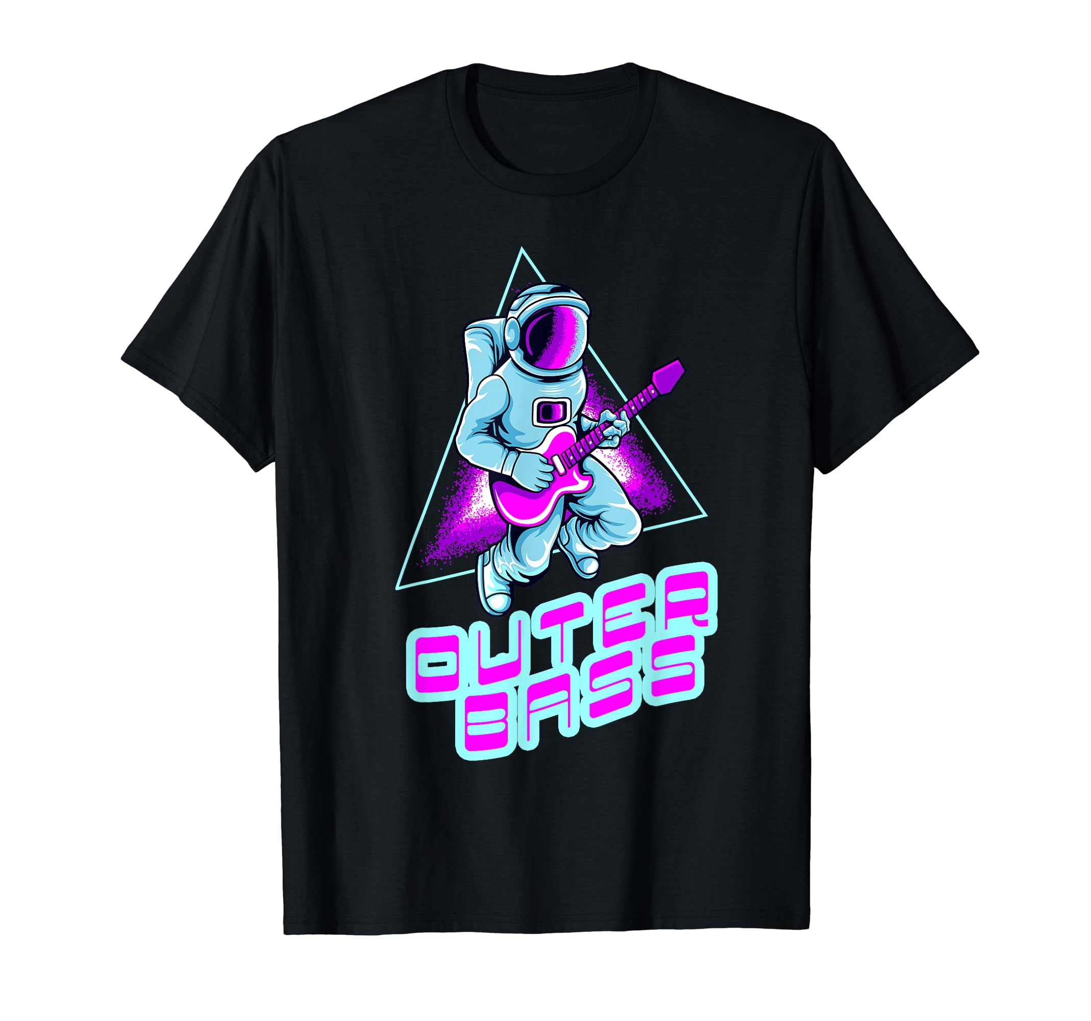 Guitar Playing Astronaut Vaporwave Funny T-Shirt - Streetwear Style Unisex - T-Shirt, Sweatshirt, Hoodie