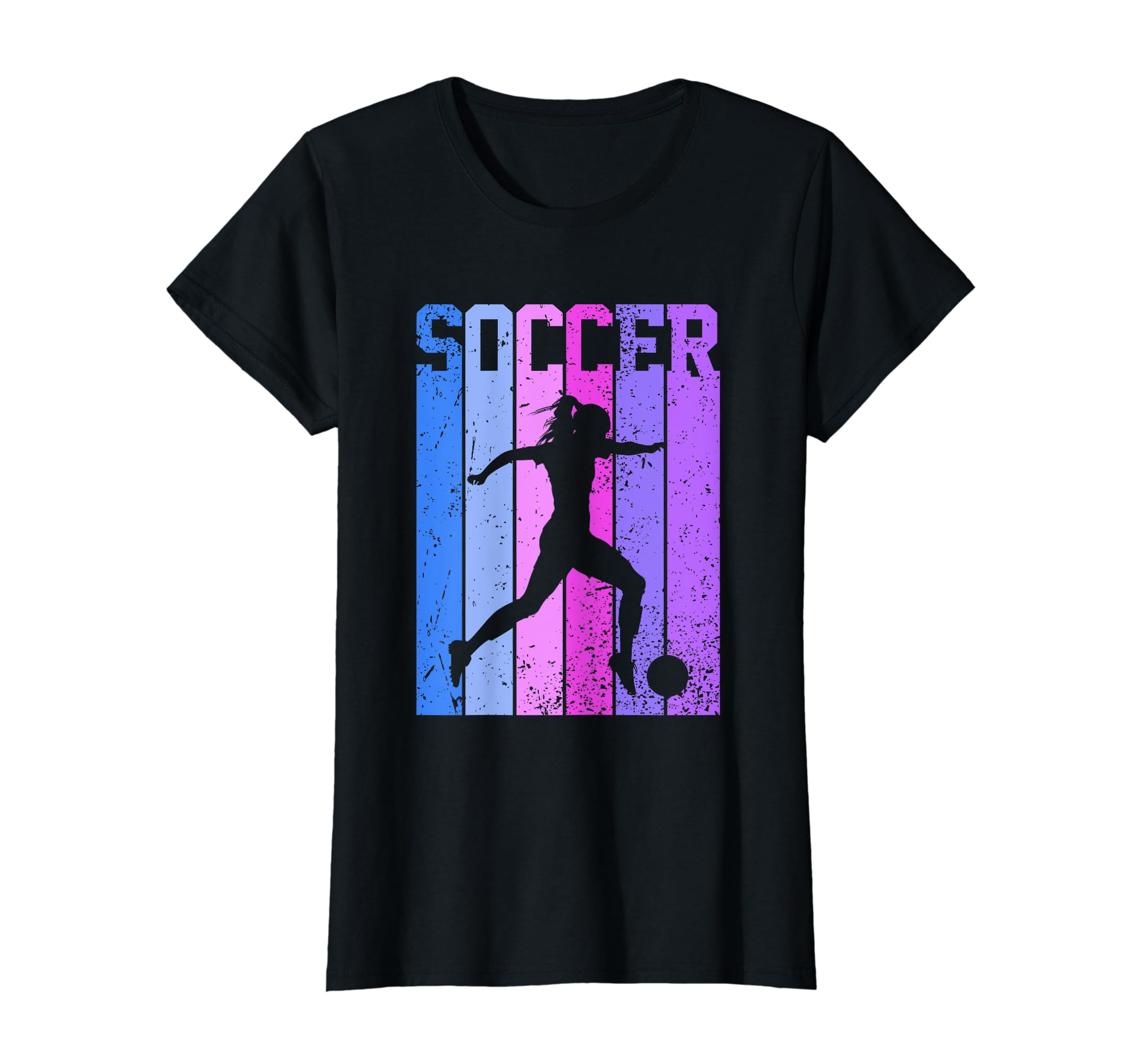Womens Soccer Player T-Shirt - Custom Art Print Men Women - T-Shirt, Sweatshirt, Hoodie