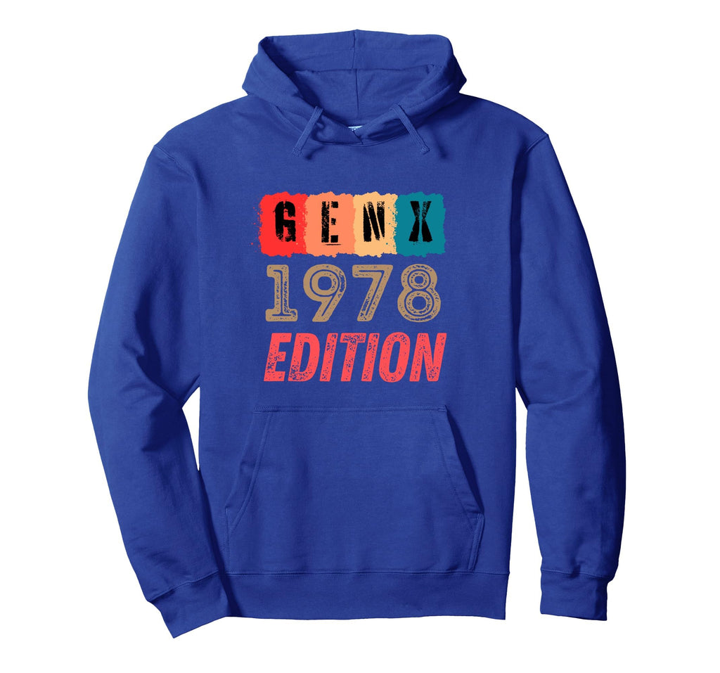Gen X 1978 Mom Dad Hoodie - Minimalist Print for Adults - T-Shirt, Sweatshirt, Hoodie