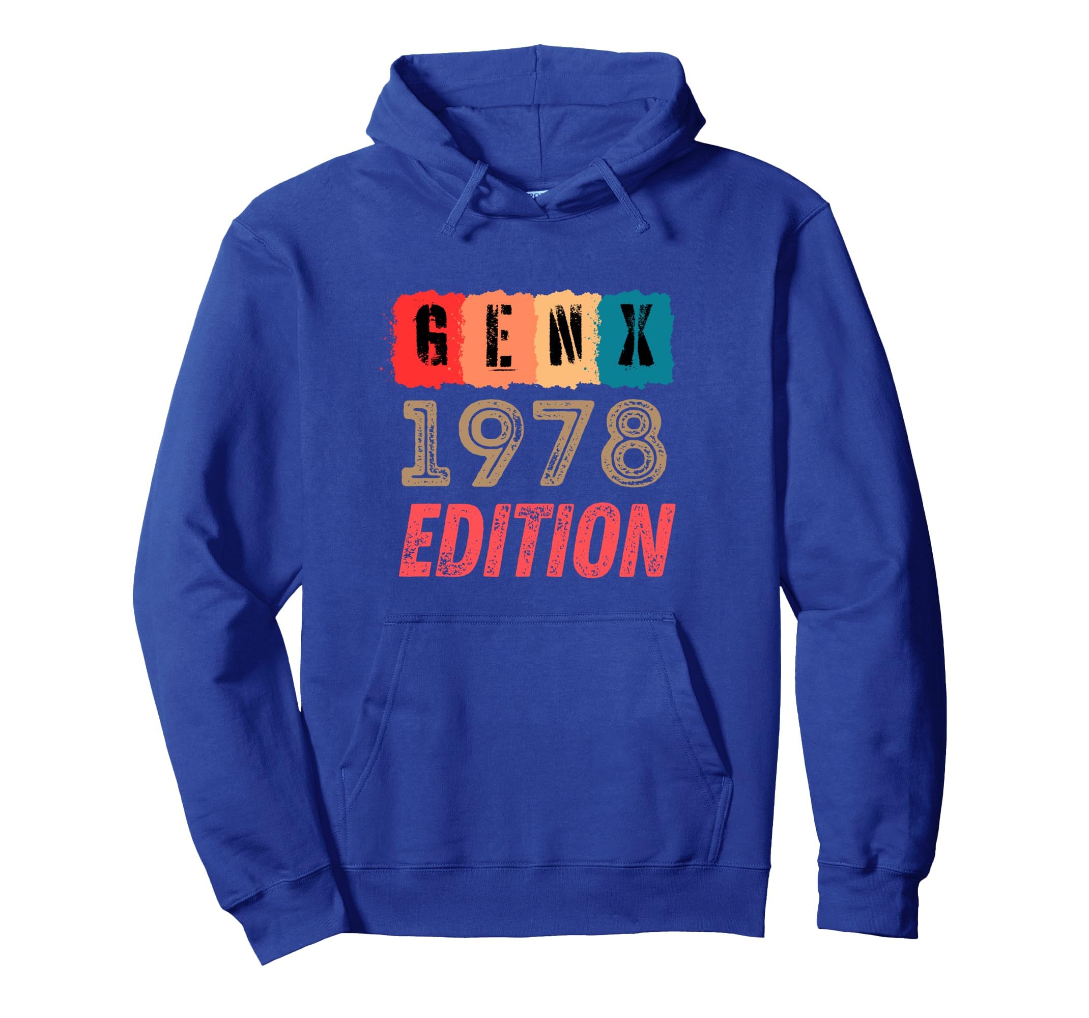 Gen X 1978 Mom Dad Hoodie - Minimalist Print for Adults - T-Shirt, Sweatshirt, Hoodie