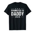 Mens Promoted To Daddy 2020 New Dad T-Shirt - Trendy Graphic for Adults - T-Shirt, Sweatshirt, Hoodie