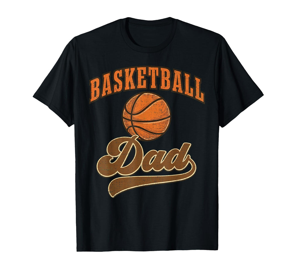 Basketball Dad Script Sports T-Shirt - Minimalist Print Unisex - T-Shirt, Sweatshirt, Hoodie